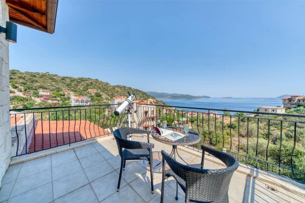 Villa Yaz Amazing Sea View And Meis Island View Kaş Exterior foto